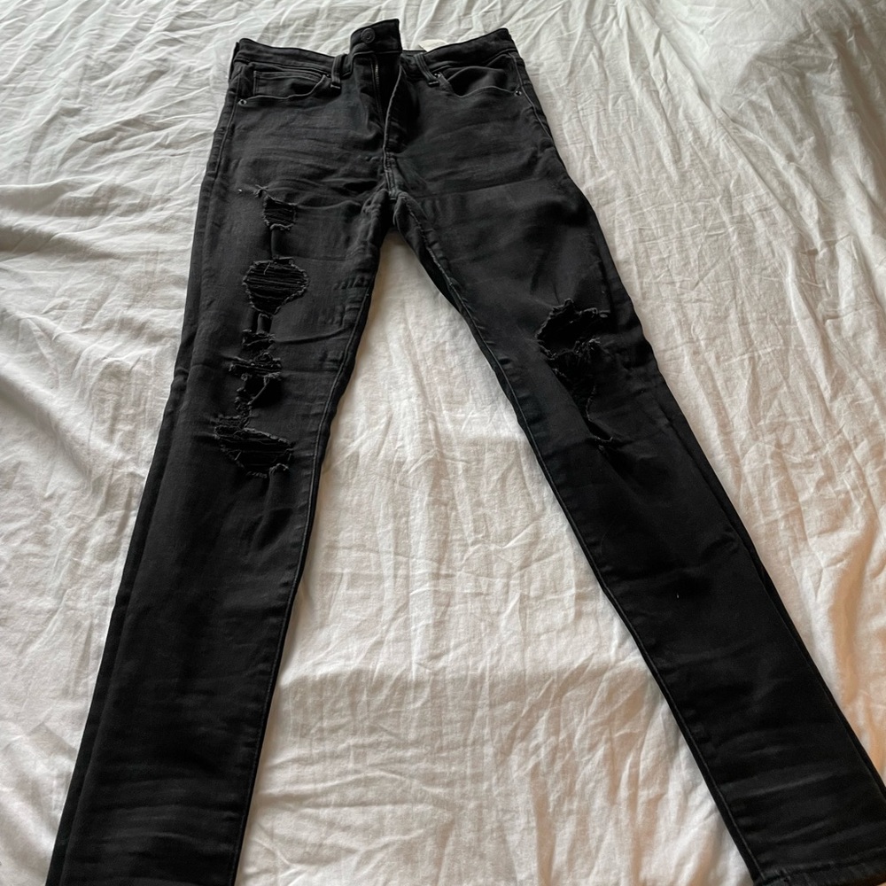 Abercrombie Simone high-rise super skinny